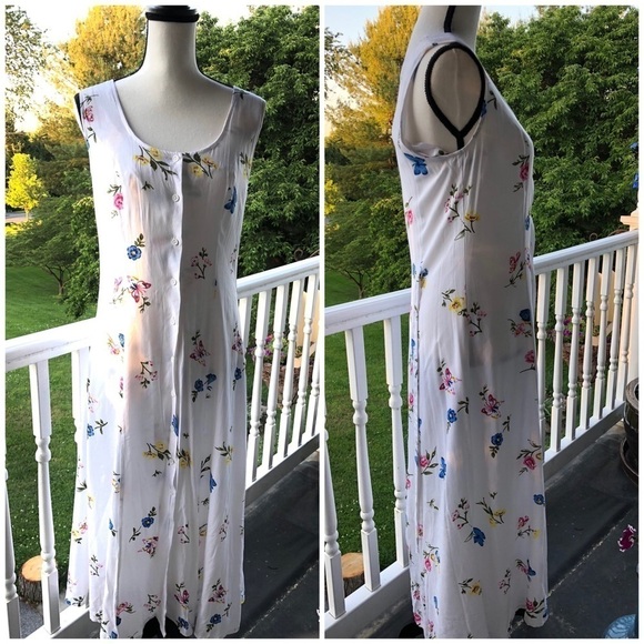 Venus Floral Long Dress - Picture 2 of 4